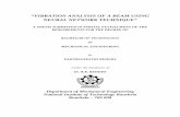 VIBRATION ANALYSIS OF A BEAM USING NEURAL NETWORK › download › pdf › 53187509.pdf · 2017-02-01 · “vibration analysis of a beam using neural network technique” a thesis