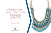Global Jewellery Market: Size, Trends & Forecasts (2018-2022)€¦ · Title Global Jewellery Market: Size, Trends & Forecasts (2018-2022) Coverage Global and Regional Regional Coverage