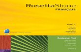French 1 CT - Rosetta Stoneresources.rosettastone.com/CDN/de/pdfs/RSV2_CT_French_1.pdfCurriculum Text fren C h Level 1 1111045 français Level 1 frenCh franCés français französisCh