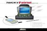 Patriot - Presentey Engineering · DA05-M Rugged PDA Product Specifications • Certified to MIL-STD 810F • Available Microsoft Windows Mobile 5.0 or WinCE.NET 5.0 • 2 USB Ports