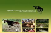 Our Mission … To conserve the Okapi in the wild …...Okapi need undisturbed tracts of forest to sustain themselves, and protecting the forest from exploitation can only be done