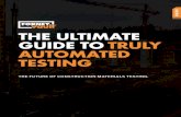 THE ULTIMATE GUIDE TO TRULY AUTOMATED TESTING · 2019-11-14 · THE ULTIMATE GUIDE TO TRULY AUTOMATED TESTING 4 2. LIMS, custom software or database Many labs have graduated from