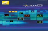 Imaging Software NIS-Elements€¦ · microscopists for cutting-edge research, such as live cell imaging NIS-Elements AR is optimized for advanced research applications, featuring