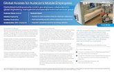 Global Access for Aurecon’s Mobile Employees...Global Access for Aurecon’s Mobile Employees Centralized building security control ups employee collaboration for global engineering,