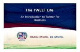 The TWEET Lifecdn.bpaa.com/Training/Bowl-Expo-2012/Social-Media--Twitter-Presentation.pdfSEO & Twitter Create an SEO strategy for Your Twitter Account – Use SEO keywords/keyword