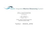 Twitter - #IMOS APMimos.org.au/fileadmin/user_upload/shared/IMOS_General/APM_2017... · IMOS-11 - Annual Planning Meeting University of Western Australia, Perth 14-16 February 2pm
