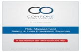 Risk Management Safety & Loss Prevention Services › comm › files › slp_catalog.pdf · ergonomic improvements in the workplace. Primary focus is given to improvements that will