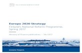 Finland's National Reform Programme, Spring 2017 · Finland's National Reform Programme, Spring 2017. Europe 2020 Strategy Finland's National Reform Programme Spring 2017 Ministry