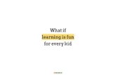 for every kid learning is fun What if...A Harvard Learning Methodology LE ARNING METHODOLOGY The Forgetting Curve Hermann Ebbinghaus (1850-1909) TE AM Khor Le Yi Lei Wong Lei Co-founder,