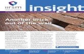 Another brick out of the wall - IIRSM · Issue 01/2016 Visit our website at Another brick out of the wall It is now looking almost certain that the UK’s regulatory framework will