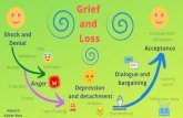 Loss and Grief - doitprofiler.comAnger Depression and detachment Grief and Loss Shock and Denial A v o i d a n c e C o n f u s i o n A n x i e t y Dialogue and bargaining Acceptance