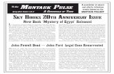 YE OLD MONTAUK PULSE events known as the A CHRONICLE …Montauk Project story and all its sequels in book form, is now twenty years old. It all began in May 1992 when The Montauk Project: