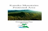Kanuku Mountains Protected Area...Kanuku Mountains Protected Area (KMPA) is 611,000 ha which represents 2.8% of the total area of Guyana. The KMPA has traditionally been used sustainably