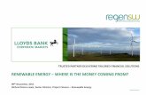RENEWABLE ENERGY WHERE IS THE MONEY ... - Amazon …regensw.s3.amazonaws.com/regen_sw_09_11_11_richard...wind market as a precursor to more formative development rounds such as round