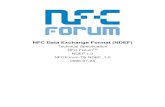NFC Data Exchange Format (NDEF) › ece477 › Archive › 2012 › ... · 2012-01-31 · proximity of an NFC Forum Tag, an NDEF message is retrieved from the NFC Forum Tag by means