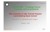 Prepared by example ITA/AITESmaboushook.kau.edu.sa/Files/0053019/files/7097_421-4-BTM.pdf · The example of Alp Transit Project Loetschberg base tunnel ITA/AITES – Training Course