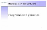 Programación genéricasiul02.si.ehu.es/~alfredo/iso/06JGL5.pdf · • La Generic Collection Library for Java™ (JGL) es un conjunto de ESTRUCTURAS DE DATOS Y ALGORITMOS REUSABLES.