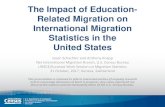 The Impact of Education- Related Migration on ... · United States Jason Schachter and Anthony Knapp Net International Migration Branch, U.S. Census Bureau ... Persons with Student