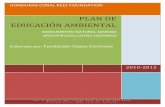 PLAN DE EDUCACIÓN AMBIENTAL - cayoscochinos.hncayoscochinos.hn/images/plan-de-educacion-ambiental.pdf · Con este Plan de Educación Ambiental, que ha surgido de la necesidad identificada