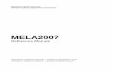 MELA2007 Reference Manualmela2.metla.fi/mela/julkaisut/oppaat/mela2007.pdf · The short MELA history Pre-history: 1968 The first Finnish computerised cutting budget based on operation