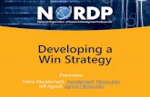 Developing a Win Strategy - NORDP › assets › RDConf2016 › ...Developing a Win Strategy Presenters: Meris Mandernach, mandernach.1@osu.edu Jeff Agnoli, agnoli.1@osu.edu