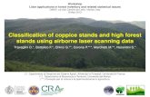 Classification of coppice stands and high forest stands ... · Introduction . Remote sensing has been used to map coppices and high forests by polygon ... L1 (50) Min 0,0 0,0 0,0