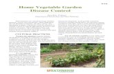 Home Vegetable Garden Disease Control 316 Home...vegetables of interest. Avoid purchasing varieties touted simply as “disease resistant.” Diseases should be specified. Accurate