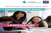 LANGUAGES - jcc.ac.uk · Translation into English, reading comprehension and writing (research question) in Arabic, Paper 2: Translation into Arabic and written response to works