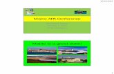 Maine APA Conferencennecapa.usmblogs.com/files/2012/02/F06_Keynote-McMahon_NNECAPA2012.pdf• National and global economy • Consumer attitudes & market trends • Energy prices •