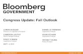 Congress Update: Fall Outlook...Democrats (21 seats up) Republicans (15 seats up) *Percentages of Romney and Obama support are Bloomberg calculations using official returns provided