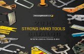 › catalogs › stronghandtools › stronghandtools.pdf · 4-IN-1™ Utility Clamping System The most versatile Sliding Arm Clamps in the market. 4-IN-1 CLAMPING SYSTEM 1. Standard