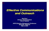 Effective Communications and Outreachaapa.files.cms-plus.com/SeminarPresentations/08EXECMAN_Koon_Rod.pdfEffective Communications and Outreach Rod Koon Director, Communications Port