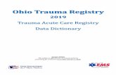 Ohio Trauma Registry › links › ems_OTR-TACR-Data-Dictionary-20… · TACR is a component of the Ohio Trauma Registry (OTR) and is maintained by the Ohio Department of Public Safety,