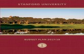 Stanford University Budget Plan 2017/18 · Stanford has three principal categories of financial reserves: Expendable reserves —We project Stanford’s expendable reserves will stand