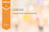 Requirements Gathering Meeting - DRCOG · • USGS BAA award • Sanborn presentation • USGS lidar specification • Deliverables and derivatives • Roundtable discussion of needs