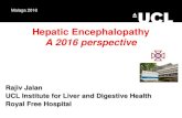 Hepatic Encephalopathy A 2016 perspective · hepatic encephalopathy (licensed to Ocera Therapeutics) • Consultancy and Speaker Fees: Ocera Therapeutics, Grifols, Norgine • Research