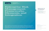 Enterprise Risk Management: Management Statement on ...€¦ · risk and opportunity. In the 2004 publication Enterprise Risk Management—Integrated Framework: Executive Summary