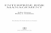 ENTERPRISE RISK MANAGEMENT - WillkommenHow Do You Align Operational Risk Management with Enterprise Risk Management? 297 Conclusion 300 Notes , 301 About the Author 301 17 Risk Management: