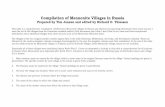 Compilation of Mennonite Villages in Russia€¦ · in Russia where Mennonites were dispersed after World War II. Columns in the table provide the following types of information about