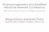 Pharmacogenetics and Stratified Medicine Network Conference › images › stories › Slides... · medicines and devices. National Institute for Biological Standards and Control