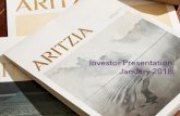 Investor Presentation January 2018s21.q4cdn.com › 489771965 › files › doc_presentations › ... · Investor Presentation January 2018 . Forward-looking Information This presentation
