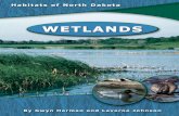Copyright © 2008€¦ · WETLANDS Habitats of North Dakota 1 A wetland is a basin, or low area of land, that holds water. Some wetlands hold water for only a few days or weeks, while