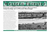 SOCIETY OF AMERICAN FORESTERS Western Forester › sites › default › files › western... · to resource protection, these nurs-eries had secondary goals of commer-cial timber