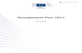 Management Plan 2017 - European Commission · INTRODUCTION The mission of DG ... Neighbourhood and Enlargement Negotiations, Mr Johannes Hahn, DG NEAR’s role is to develop and strengthen
