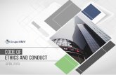 code of ETHICS AND Conduct€¦ · Ethics and Conduct will be subject to a disciplinary procedure conducted by the Compliance Office, in conjunction with the Internal Group of Ethics