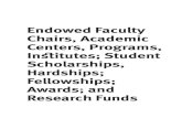 Endowed Faculty Chairs, Academic Centers, Programs ...aub.edu.lb/registrar/documents/catalogue/draftcatalogue/graduate/chairs.pdfAl Mu’allim Mohamed Awad Binladin Chair in Architecture