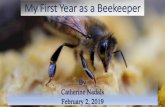 My First Year as a Beekeeper...Plant Pollinator Friendly Plants, Flowers and Trees that ... •Purchased Bee Boxes, frames, top cover ... A beekeeper whose apiary is located on the