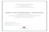 Ethics and Manipulative Marketing - Aalborg Universitet · 2014-06-04 · Ethics and Manipulative Marketing - an empirical analysis of the Danish Competition and Consumer Authority