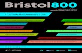 Cultural Weekenders 2016 - Bristol Festival of Ideas · Centre Stage takes visitors on a magical journey to explore the story of theatre in Bristol, turning the spotlight on those