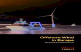 Offshore Wind in Europe...Offshore wind in Europe saw a record 3,148 MW of net additional installed capacity in 2017. This corresponds to 560 new offshore wind turbines across 17 wind